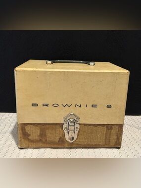 Vintage Eastman Kodak Brownie 8 Movie Camera Projector Hard Case Only No Camera